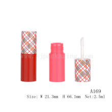 Chubby petit tube à lèvres à lèvres mini 2.5ml tube de lipgloss tube plaqué à motif plaqué à lèvres